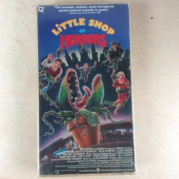 Little Shop Of Horrors VHS Tape Warner Bros 1987 11702 Rick Moranis - Picture 2 of 11